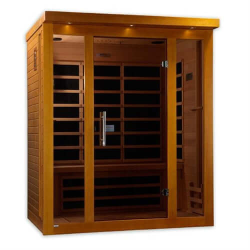 GoldenDesigns DYN-6315-01 Dynamic Low EMF Far Infrared Sauna, Florence Edition (New)