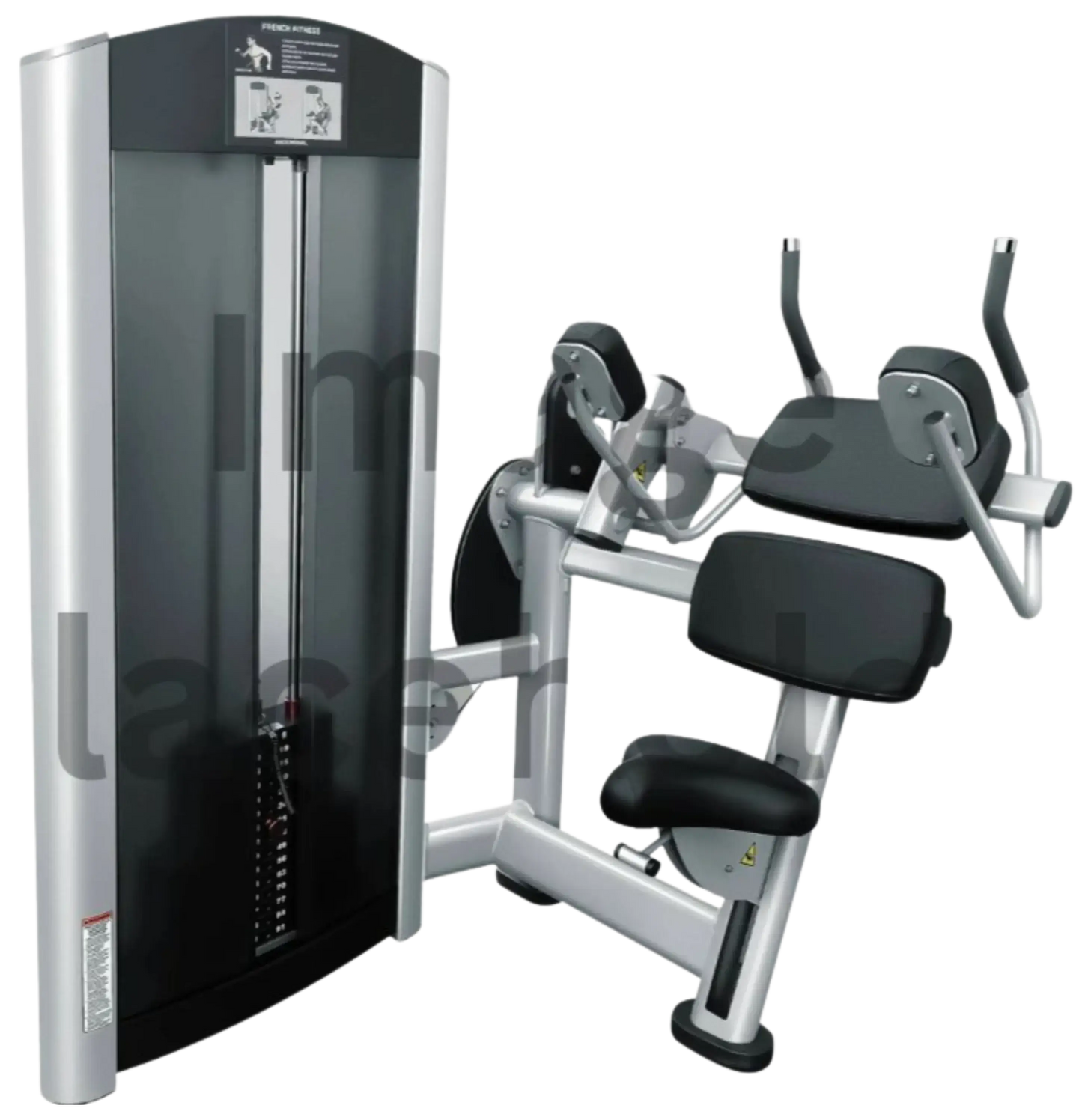 French Fitness Vail Selectorized Abdominal Crunch (New)