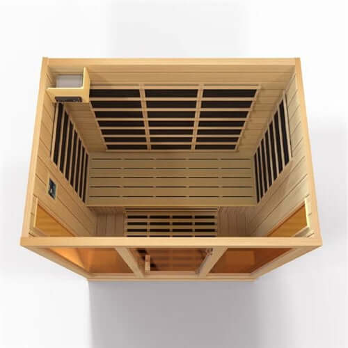 GoldenDesigns GDI-8040-01 Near Zero EMF Far IR Sauna (New)