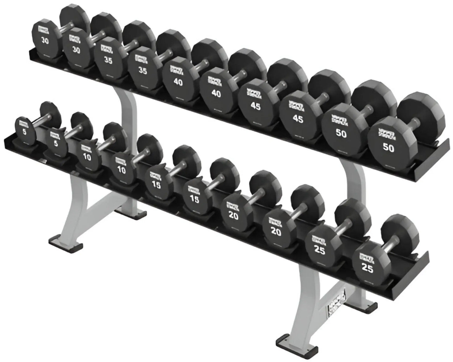 Hammer Strength 2 Tier Dumbbell Rack (Remanufactured)