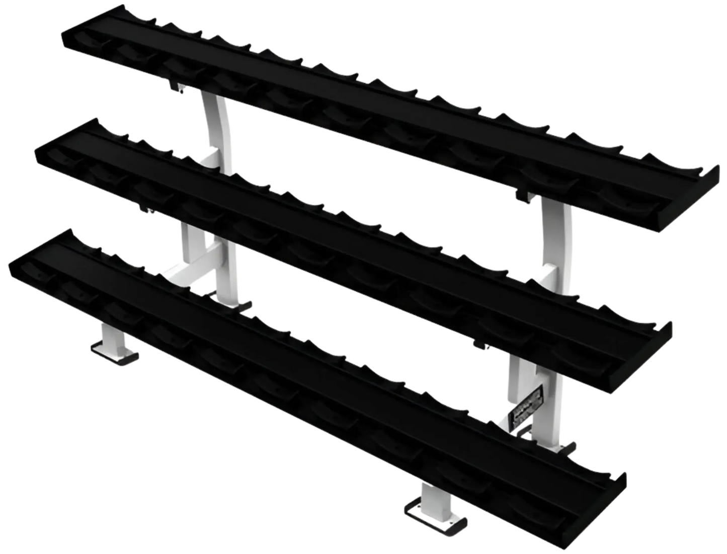 Hammer Strength 3 Tier Dumbbell Rack (Remanufactured)